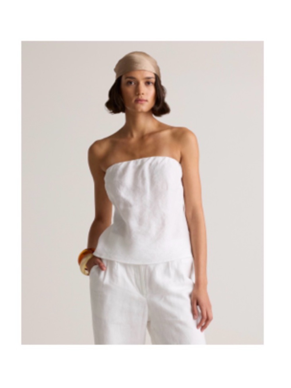 Quince NWOT small white